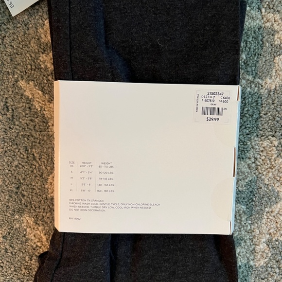 NEW Black Leggings - Picture 2 of 3